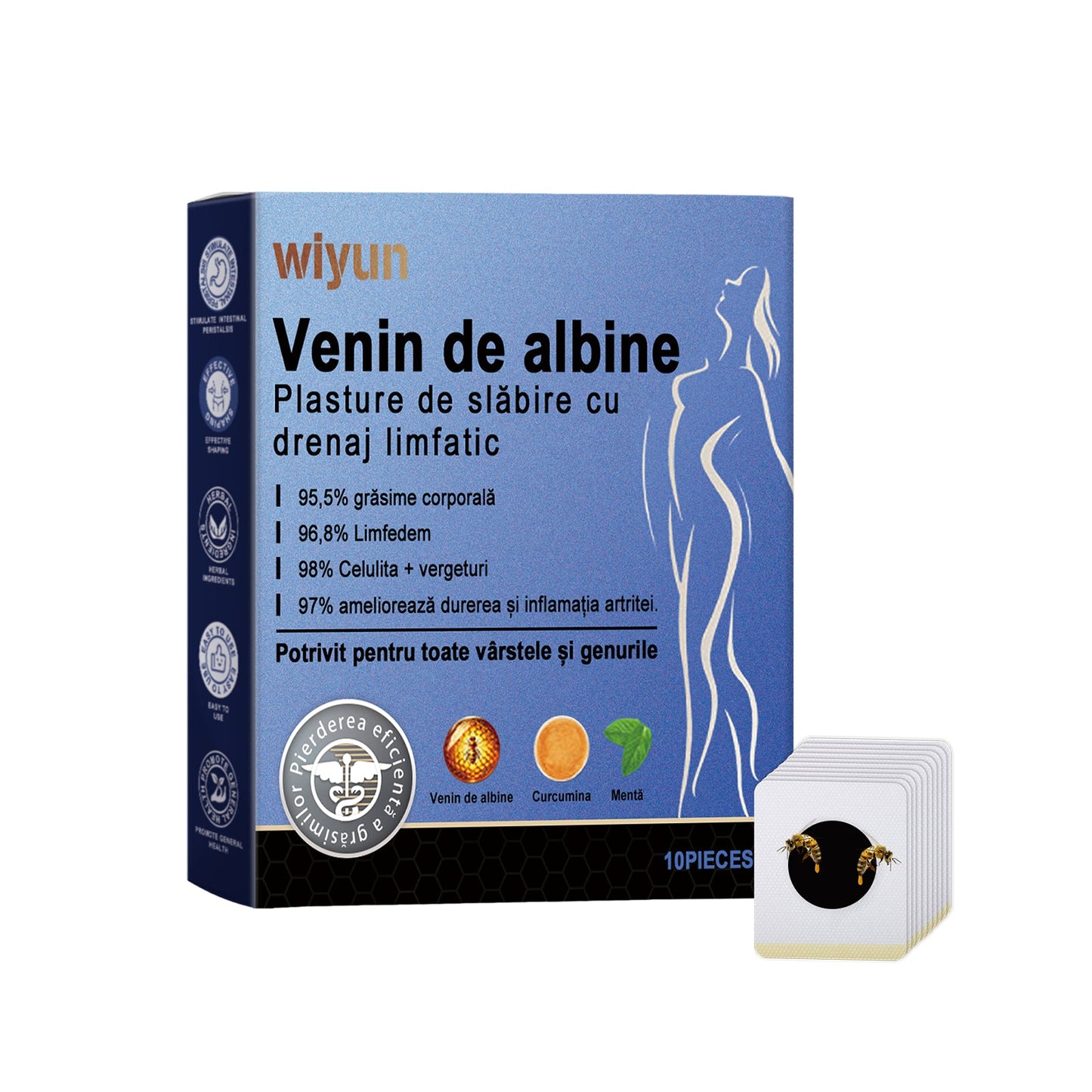 Body Care Firm Skin, Gentle, Nourishing And Improving Skin Elasticity Patch - Korvel