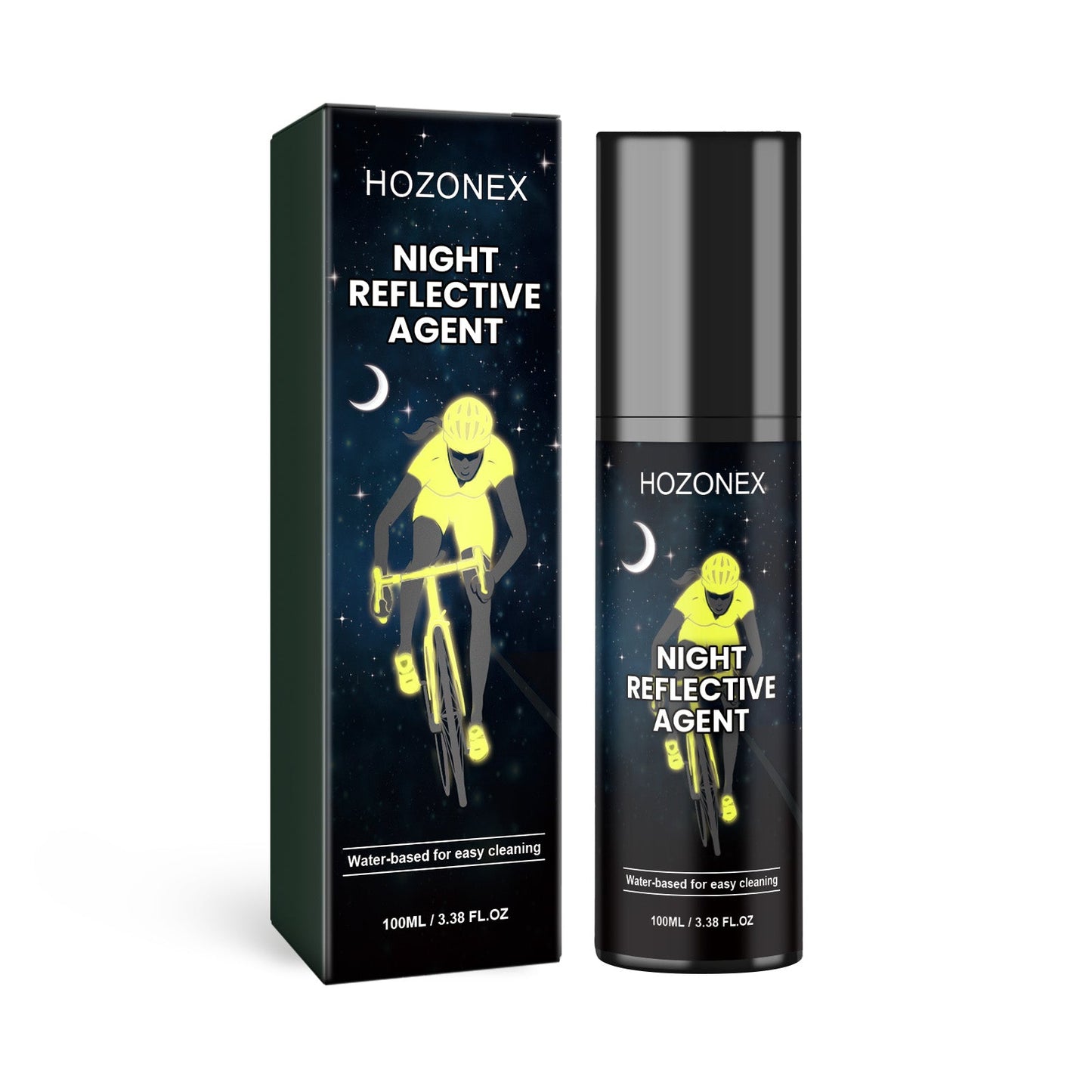 Hozonex Night Reflective Spray for Enhanced Visibility