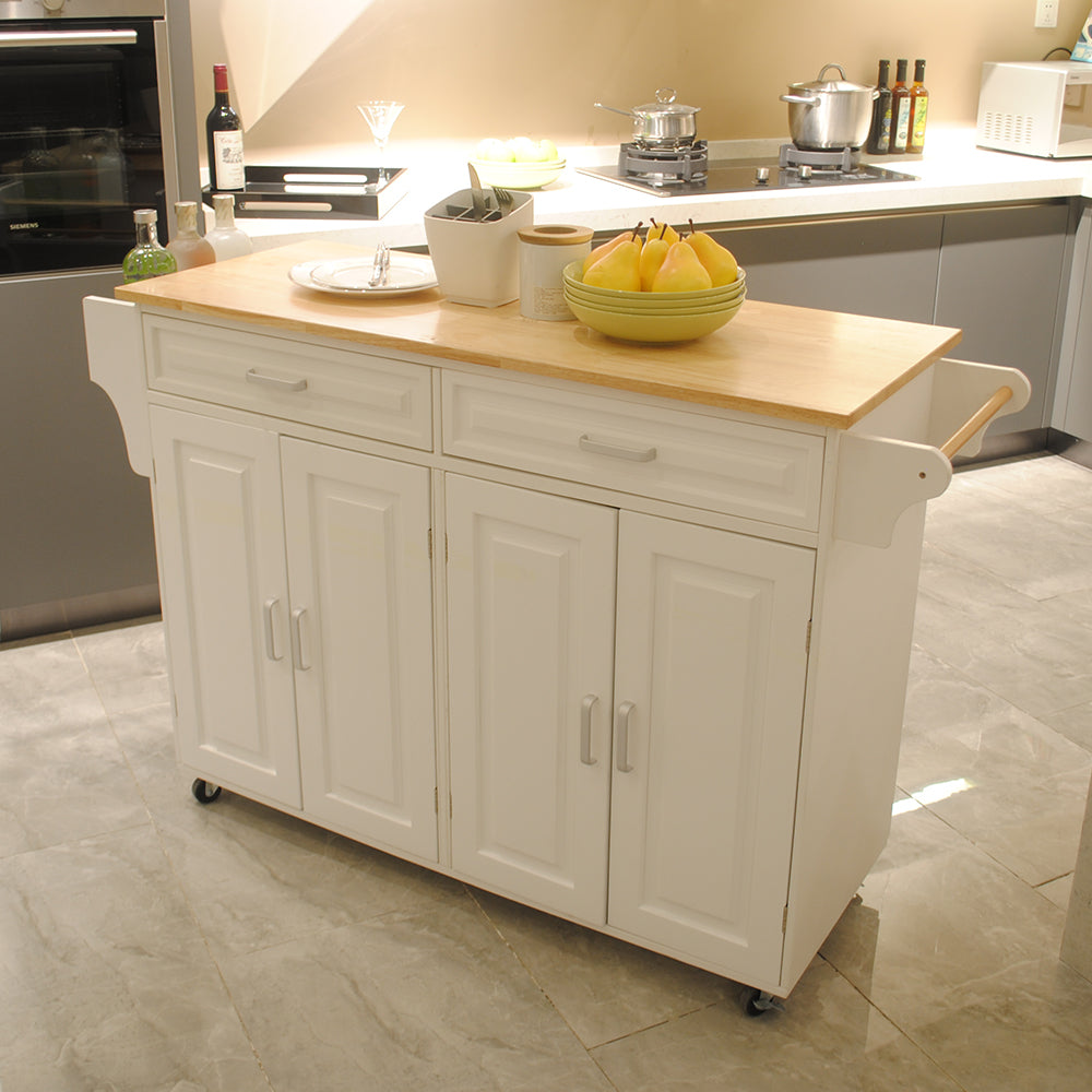Kitchen Island & Kitchen Cart Mobile Kitchen Island - Korvel