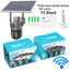 Solar camera WIFI dual-screen gunball 10x zoom low-power battery wireless monitor - Korvel
