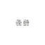1 cttw Certified IGI Lab Grown Round Diamond Stud Earrings in 14k White Gold