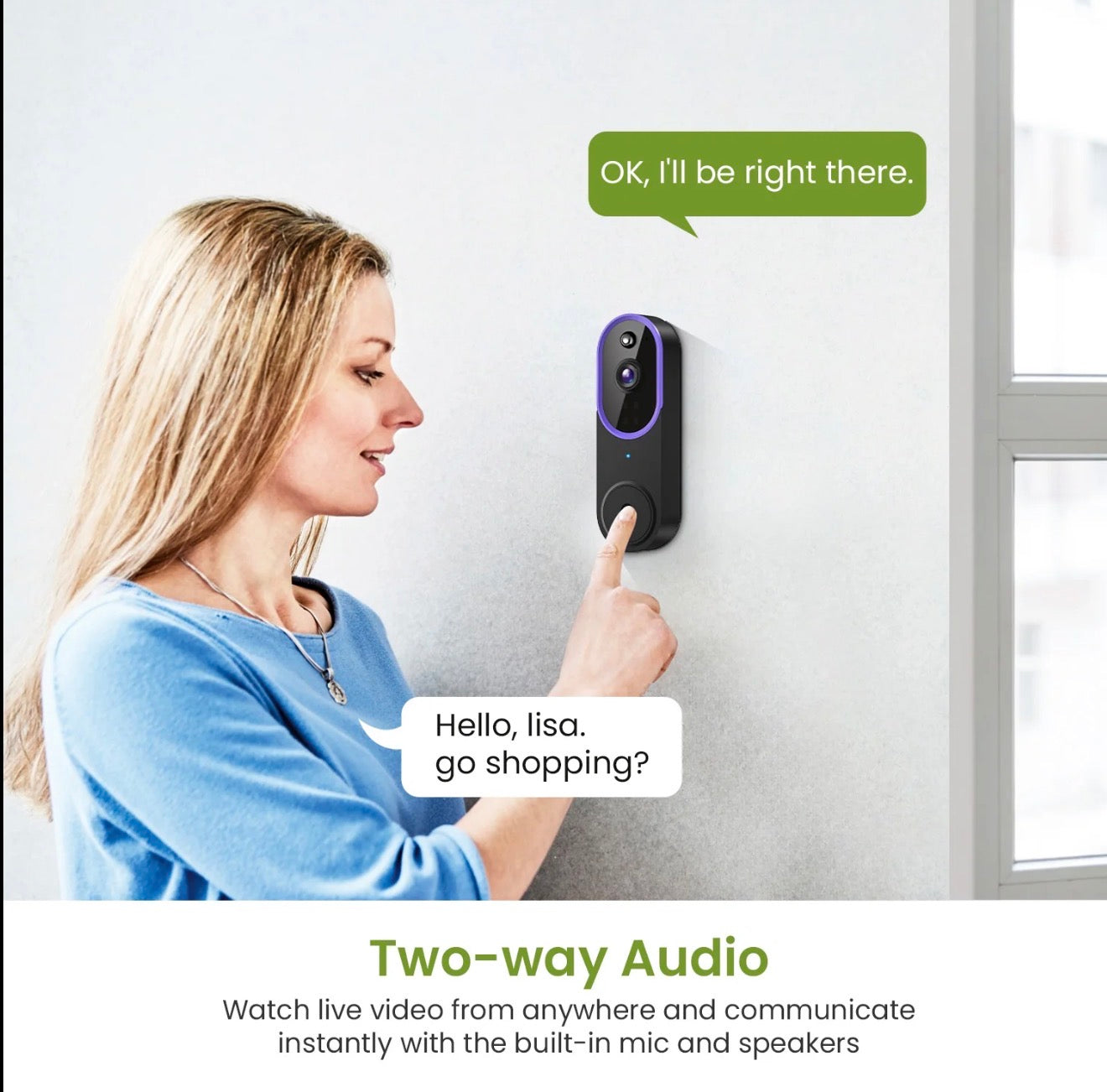 DoorGuard Cam - Smart Video Doorbell