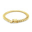 Pulsera Sólida Clásica Miami Cuban de Oro Amarillo de 14k - 8.25mm