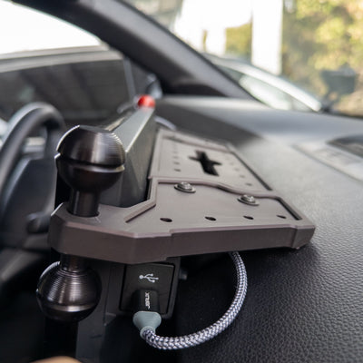 Billet Aluminum 4th Gen Tacoma Dashtop Multi Mount (DMM) - Korvel