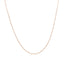 14k Rose Gold Diamond Cut Cable Link Chain - 0.7mm