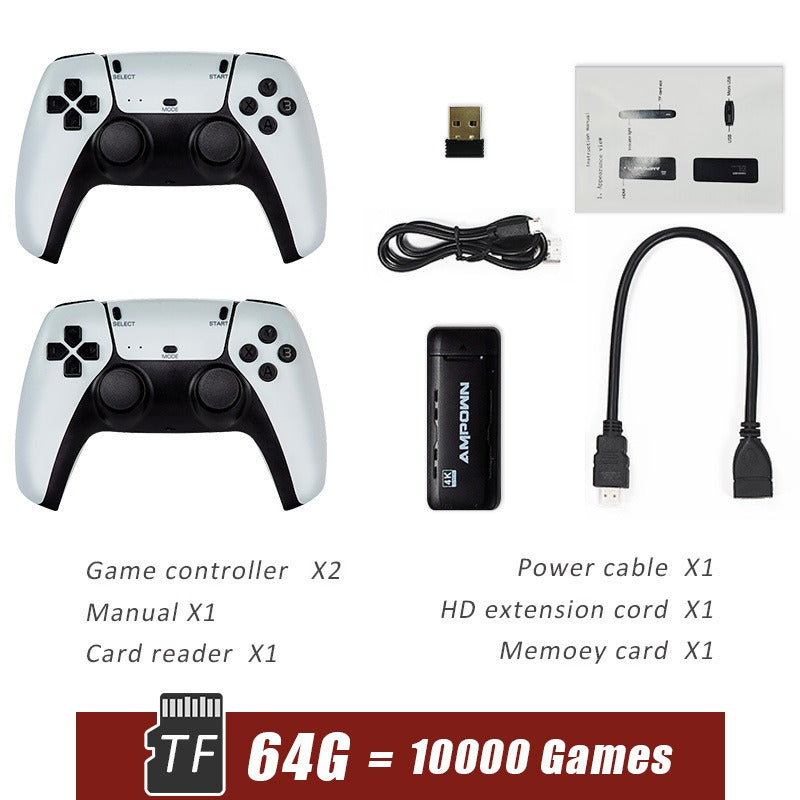 Console de jeu rétro HD sans fil - Expérience d'arcade miniature