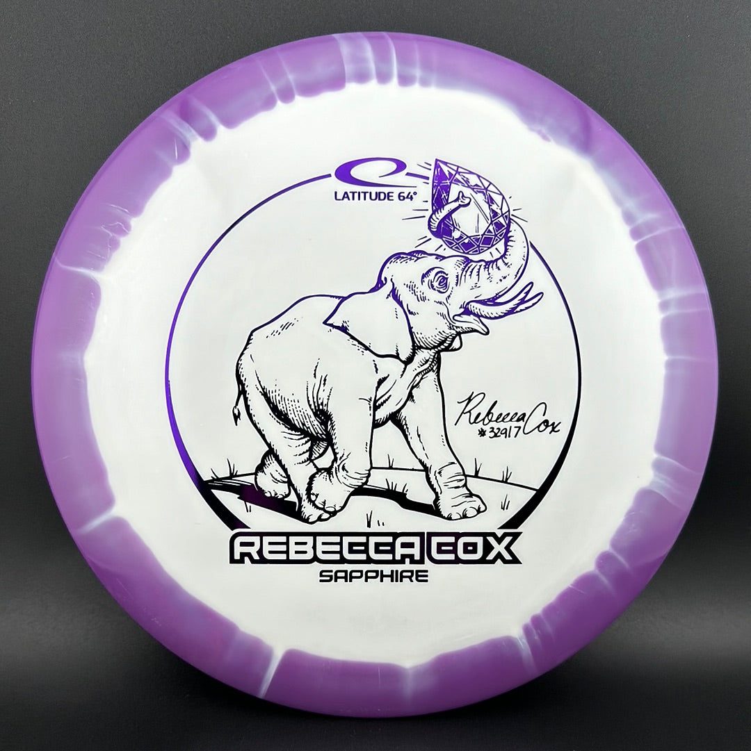 Gold Orbit Sapphire - Rebecca Cox 2024 Tour Series Disc