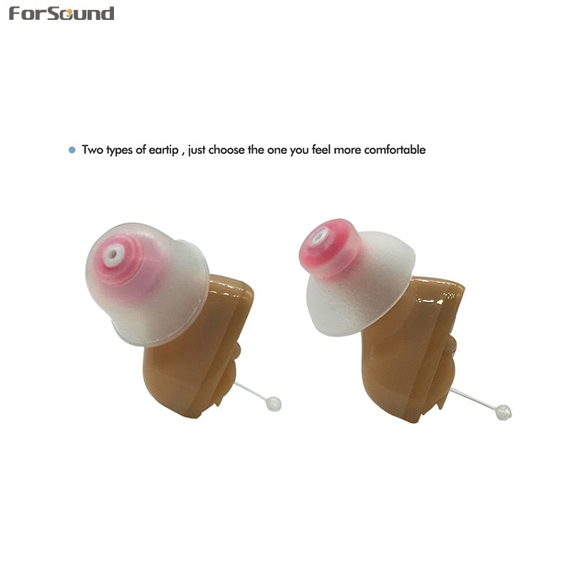 AST Style Best Quality Mini CIC Hearing Aid Invisible Hearing Aids Sound Amplifier  Good as Siemens Resound Phonak Hearing Aid - Korvel