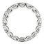 Round Cut Lab Grown Diamond Eternity Ring in 14k White Gold