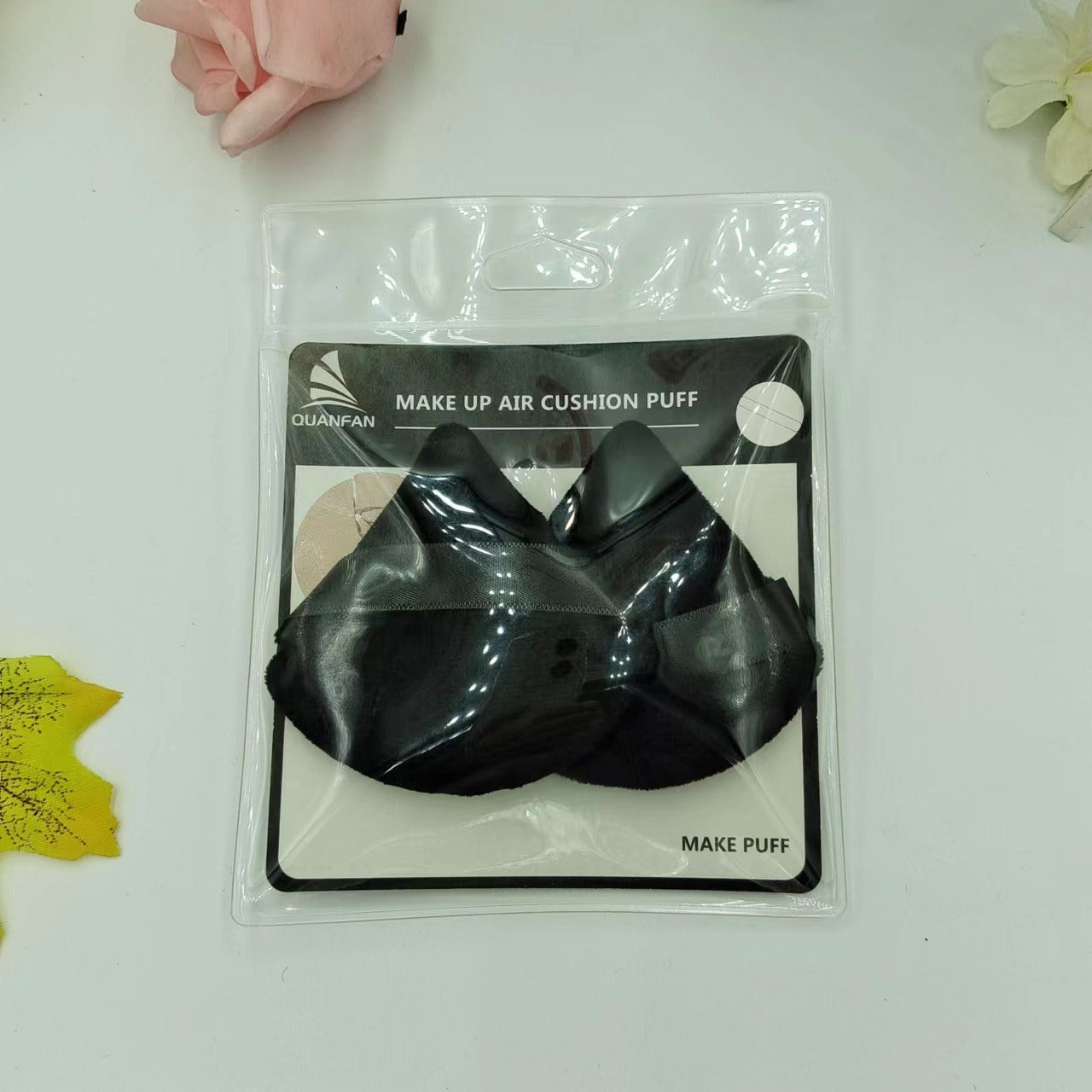 Puff à Poudre Sec Triangle - Outil de Maquillage Premium