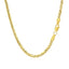 14k Yellow Gold Lite Diamond Cut Round Franco Chain - 2.7mm
