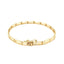 14k Yellow Gold Greek Fret Design Bracelet