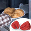 Premium Insulated Silicone Oven Mitts for Safe Cooking