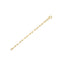 Sterling Silver Gold Plated Paperclip Chain Necklace