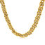 Collier en Chaîne Motif Byzantin en Or Jaune 14k