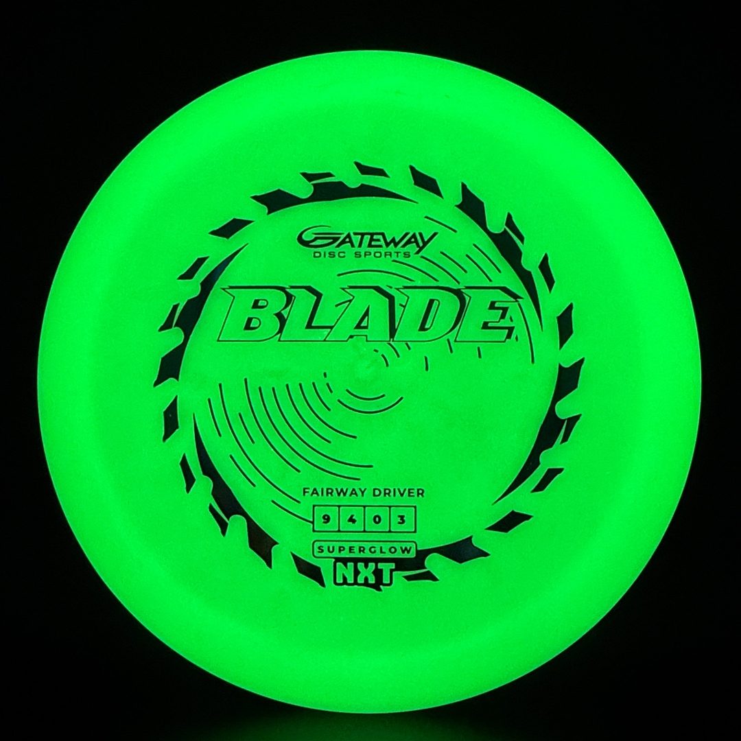 NXT Superglow Blade Disc Golf Driver
