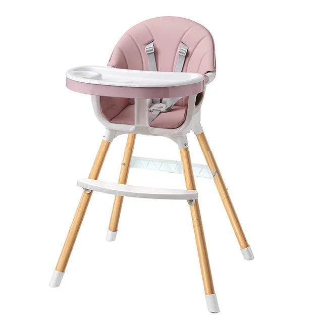 Chaise de salle à manger pour enfants à hauteur réglable pour un nettoyage facile