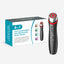 Microcurrent vibration massager red blue light water light pore beauty device - Korvel