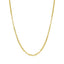 18k Yellow Gold Diamond Cut Cable Link Chain - 1.90 mm
