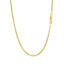 18k Yellow Gold Diamond Cut Cable Link Chain - 1.90 mm
