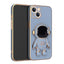 Funda con soporte astronauta 6D para iPhone 13 Pro Max con película para lente