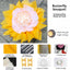 New DIY Butterfly Bouquets Handmade Butterfly Flower Material Package Bouquet with Light String Wedding Decor Gift for Girlfrien - Korvel