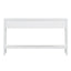TREXM Rustic Entryway Console Table - 60" Long with Storage