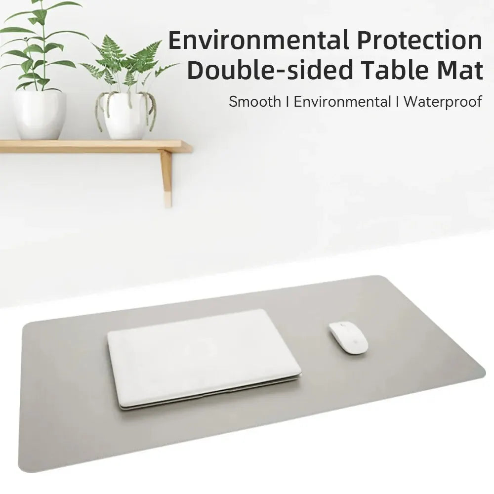 Alfombrilla Protectora de Escritorio de PU Grande - 60x30cm