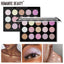 Romantic Beauty 15 Color Multi-Color Highlighter Pearl Eyeshadow