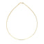 14k Yellow Gold Round Omega Chain Necklace