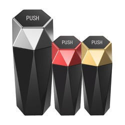 Simple car trash can car door storage box creative desktop storage tube cup holder classification trash can mini - Korvel
