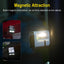 U6 SST20 LED EDC Flashlight Keychain Work Light Type-C Rechargeable Clip Torch with Magnet Camping Pocket Lantern - Korvel