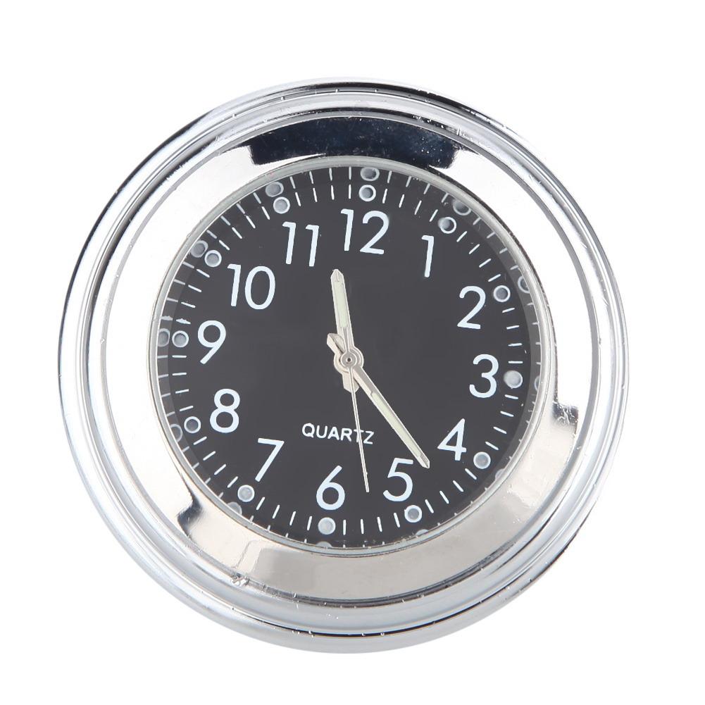 Universal 7/8 Motorcycle Handlebar Mount Quartz Clock - Korvel