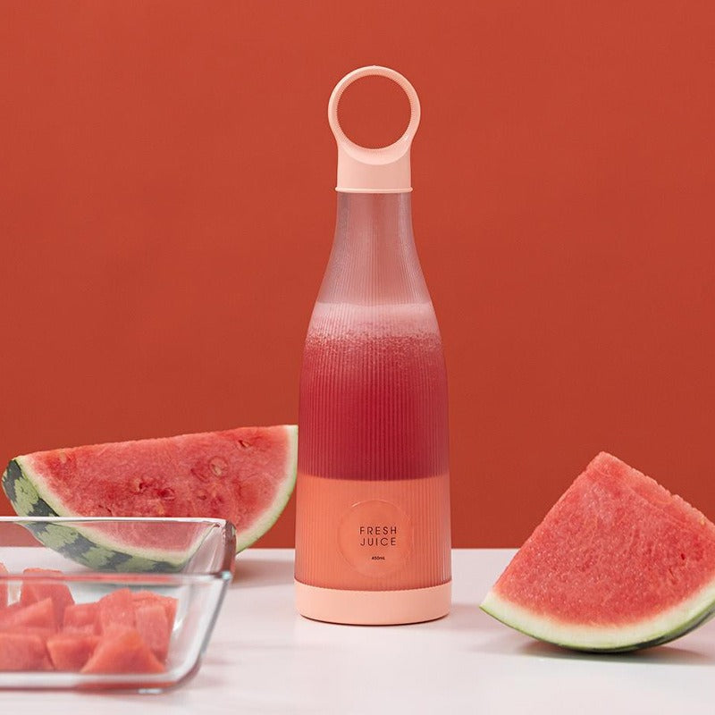 Home portable electric juice cup with large capacity, wireless portable USB juice machine handheld - Korvel
