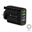 4USB+Type-C mobile phone charger PD18W 5-in-1 charging head 48W charger PD interface charger - Korvel