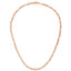 14K Rose Gold Bold Paperclip Chain Necklace