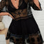 Sexy lace loose beach vacation hooded skirt bikini jacket swimsuit women - Korvel
