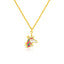 14k Yellow Gold Children's Necklace with Unicorn Pendant