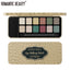 Romantic Beauty 12 Colors Leopard Eyeshadow Makeup Pearl Matte Finishing Eyeshadow Palette Brush - Korvel