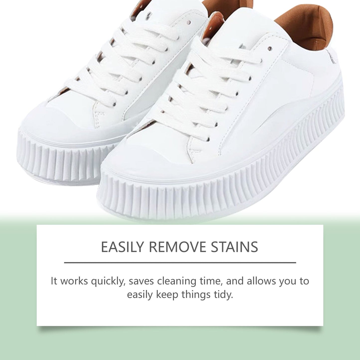 White Shoe Cleaning Cream Clean Leather Bag Small White Shoes Free Wash Maintenance Portable Cleaning Cream - Korvel