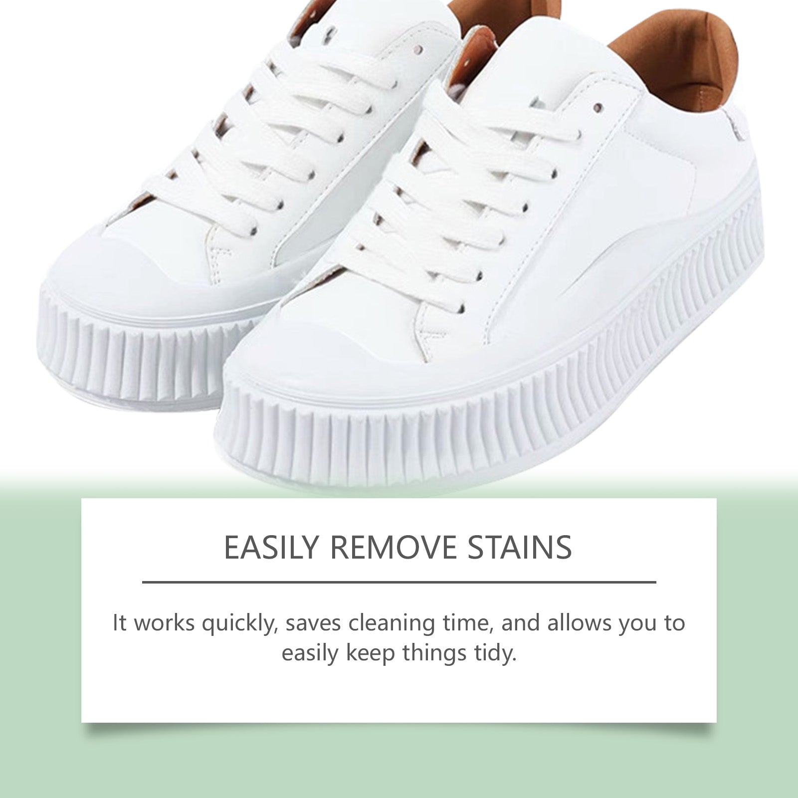 White Shoe Cleaning Cream Clean Leather Bag Small White Shoes Free Wash Maintenance Portable Cleaning Cream - Korvel