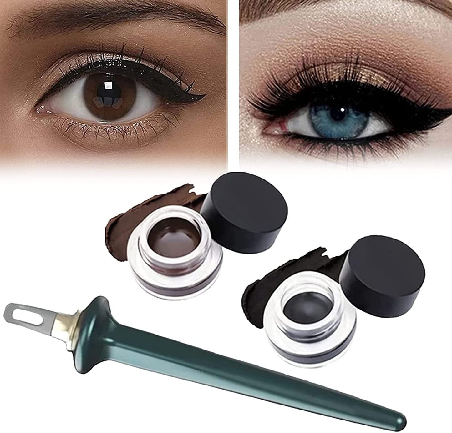 New Silicone Eyeliner Hyper Easy No-Skip Eyeliner 3D Eyeliner Silicone Brush Pen - Korvel