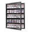 Large Sports Card Display Cases. Wooden, UV - protected acrylic fronts. For football, basketball, hockey cards. - Korvel