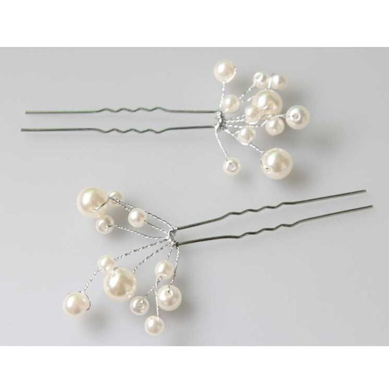 6 Pieces Wedding Bridal Hair Jewelry - Korvel