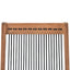 folding roping wood chair - Korvel