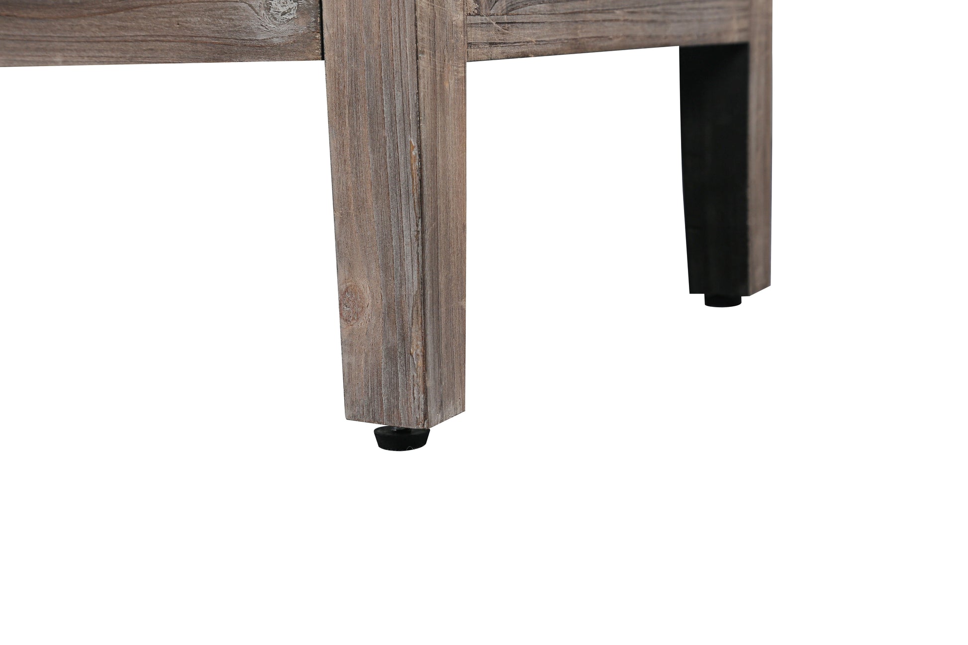 Carved Flower Door Handle, Antique Four Door Cabinet for Living Room Kitchen Hallway (Brown) - Korvel