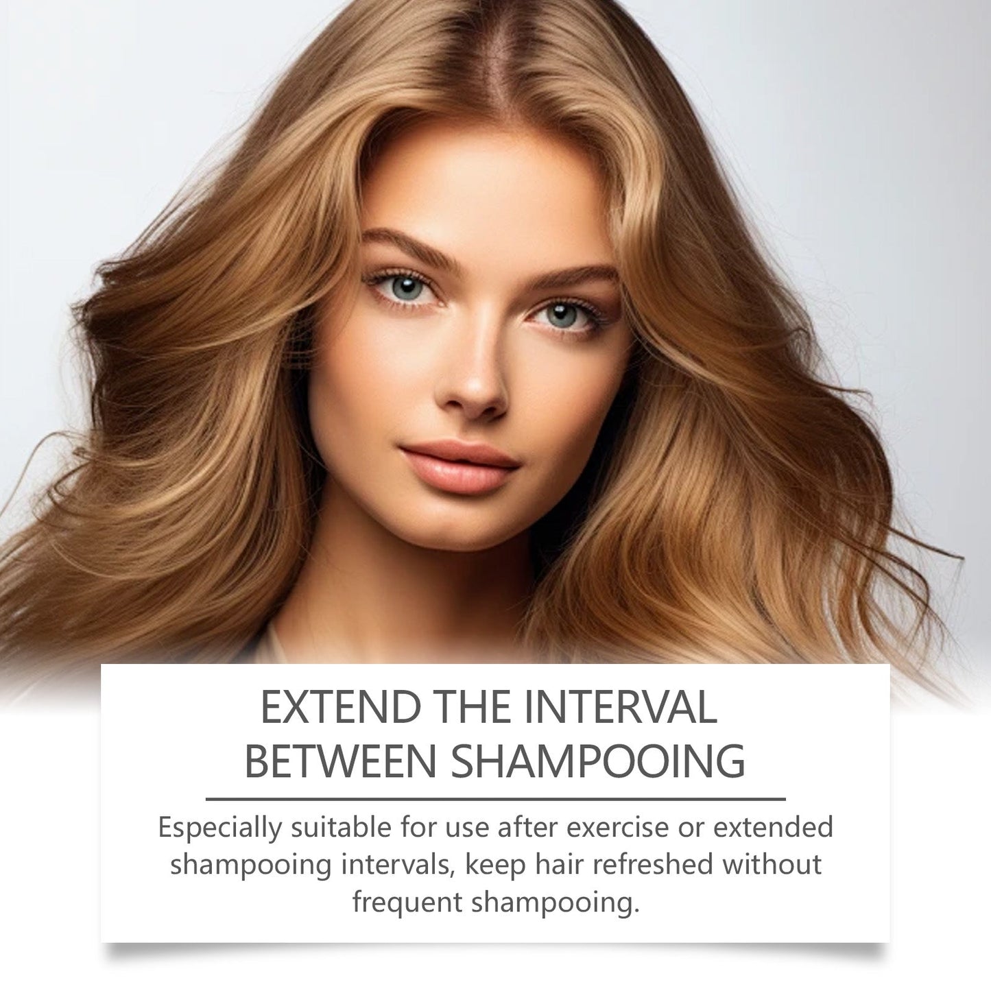 Après-shampooing sans rinçage rafraîchissant pour un coiffage sans effort
