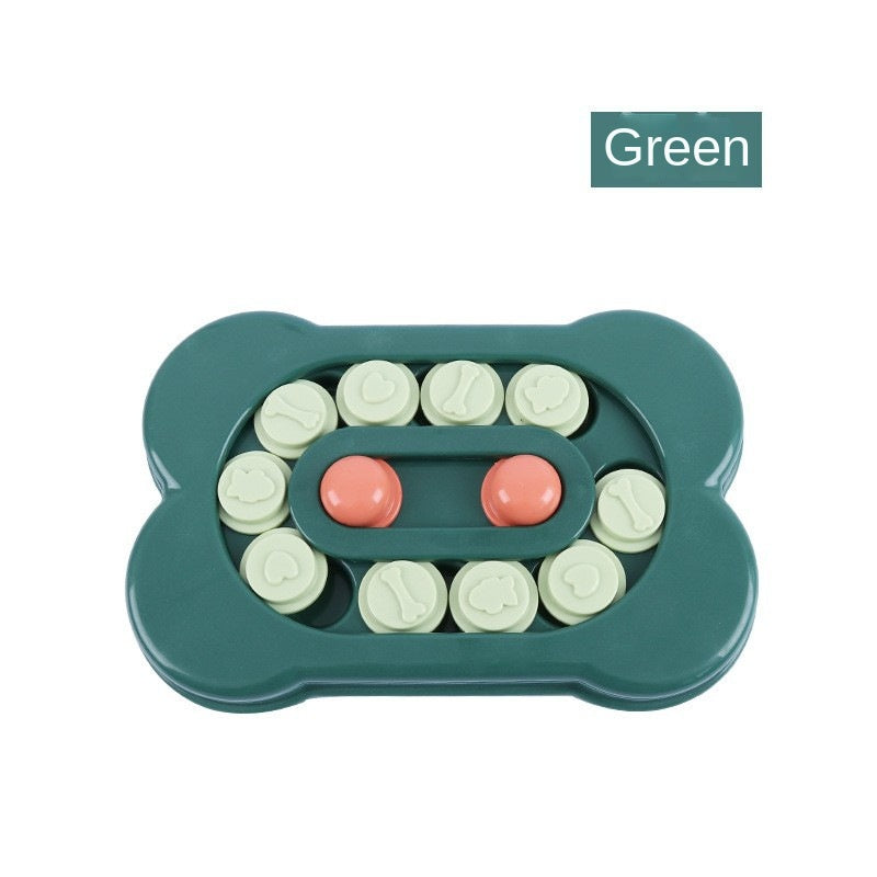 Interactive Slow Feeder Dog Bowl - Puzzle Toy for Pets - Korvel