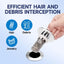 DrainGuard Sink Stopper - 2-in-1 Drain Filter & Hair Catcher