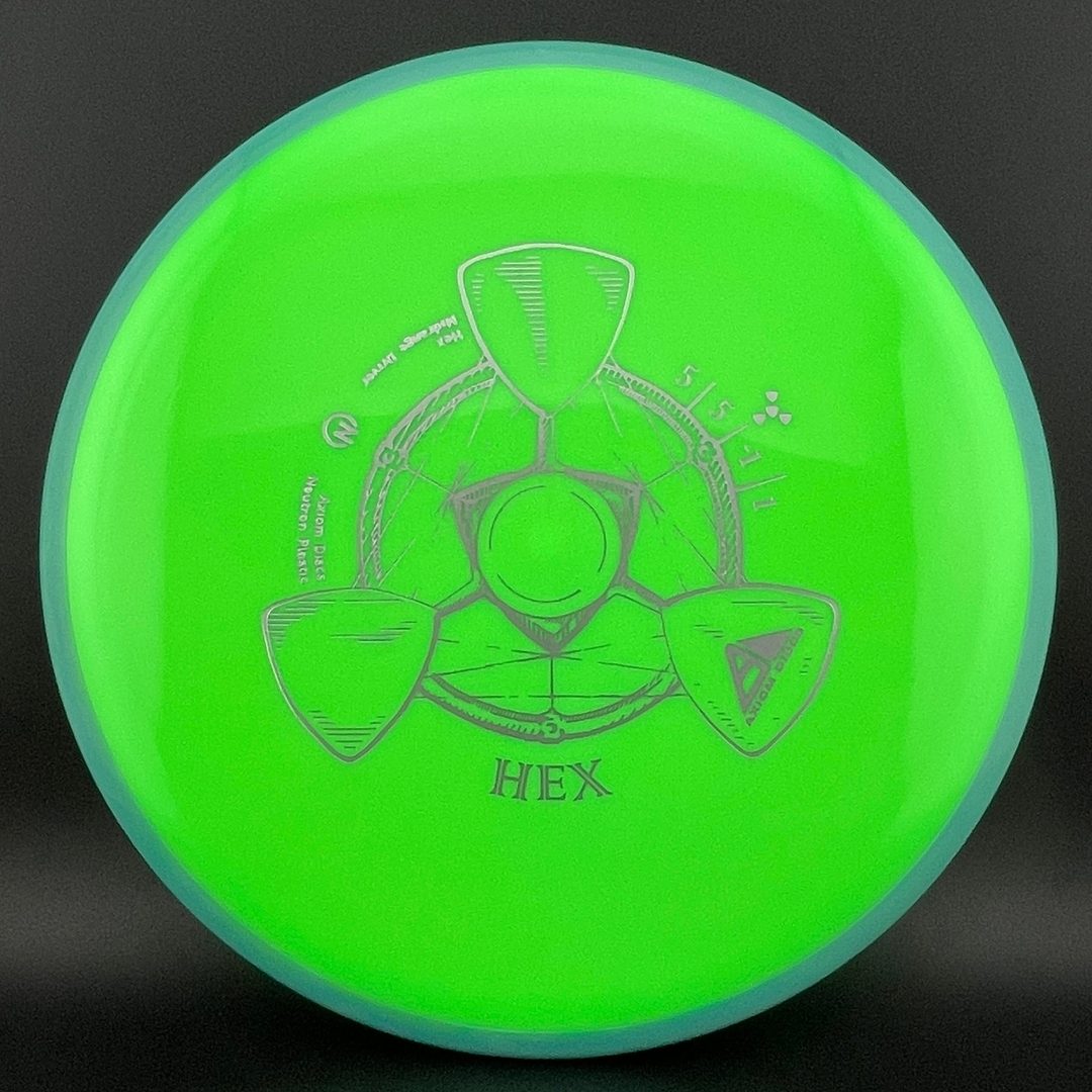 Disco Axiom Neutron Hex de Media Distancia